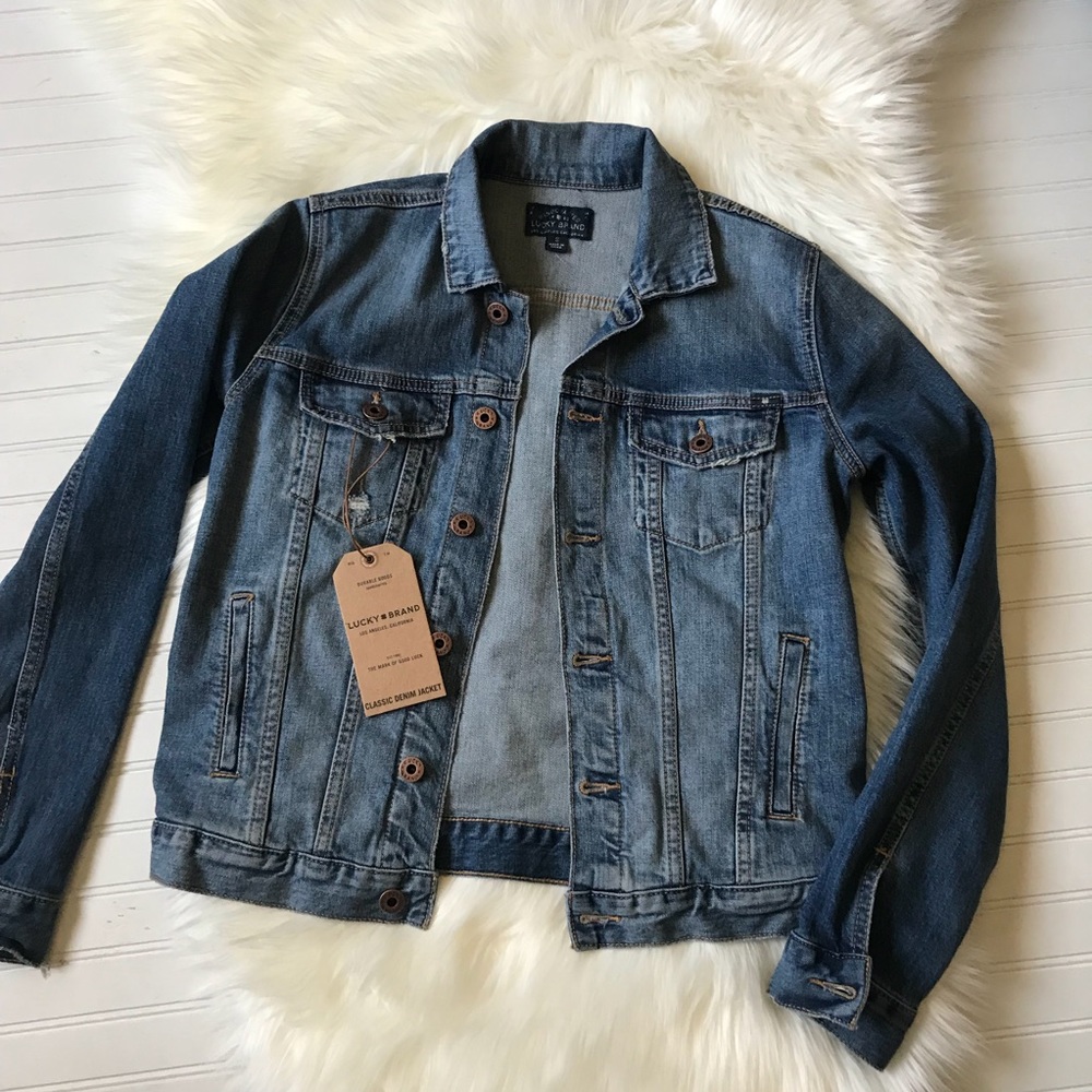 Lucky Brand classic denim jacket